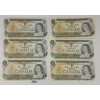 Image 3 : LOT OF 12 - 1973 CDN $1 BANKNOTES - SEE ALL PICS