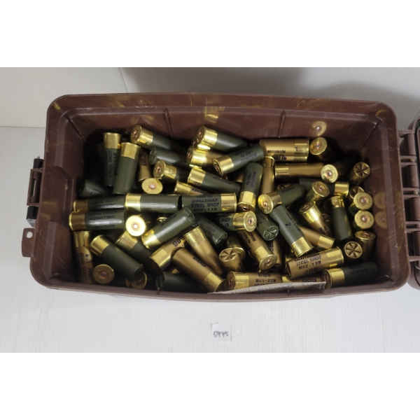 AMMO: QTY OF MIXED 12GA - 2 3/4IN - #2, 4 SHOT & BBB 