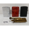 Image 3 : LOT OF 4 - MISC. BUTANE LIGHTERS