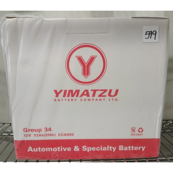 YIMATZU AUTO GROUP 34 12V BATTERY