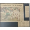 Image 4 : LOT OF 6 - OTTAWA ROUGH RIDERS FOOTBALL FRAMED PHOTOS & NEWS ARTICLES - AUTOGRAPHED