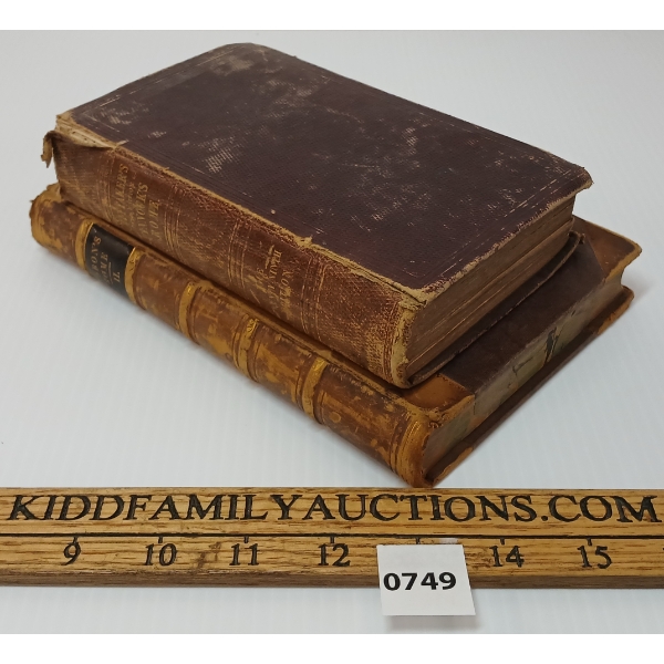 LOT OF 2 - 1825 "DECLINE & FALL OF ROMAN EMPIRE" & 1852 "HISTORY OF ROME" 