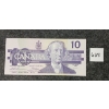 Image 1 : 1989 CDN $10 BANKNOTE