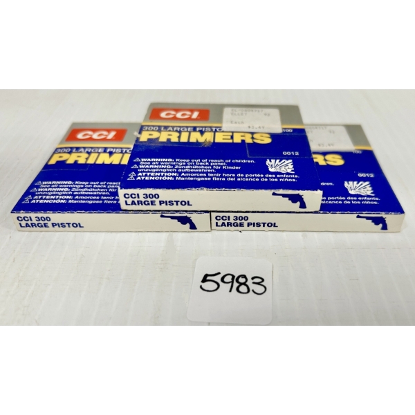 PRIMERS: 247X CCI #300 LP - SEALED 