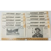 Image 1 : LOT OF 10 - 1942-1943 "SATURDAY NIGHT" THE CANADIAN ILLUSTRATED WEEKLY NEWSPAPERS