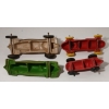 Image 6 : LOT OF 4 - AUBURN & VICEROY RUBBER RACE CARS