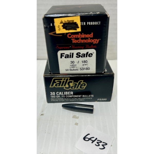 BULLETS: 75X WINCHESTER & NOSLER .30 - 180 GR.