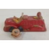 Image 2 : LOT OF 2 - SUNRUCO MICKEY MOUSE FIRE TRUCK & DONALD DUCK CAR