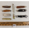 Image 1 : LOT OF 9 - POCKET KNIVES & MULTI-TOOLS