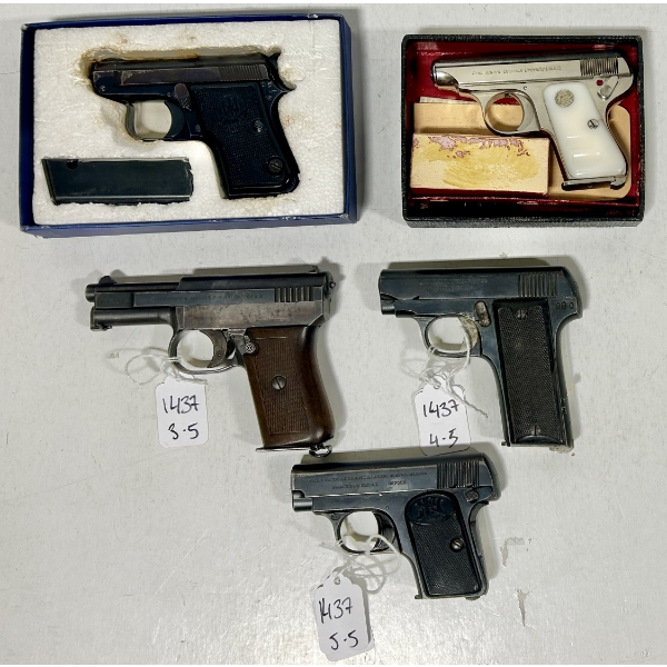 LOT OF 5 - PROHIBITED HANDGUNS