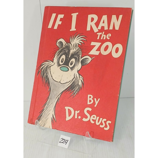 1978 "IF I RAN THE ZOO" BY DR. SEUSS