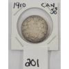 1910 CDN 50 CENT COIN