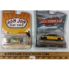 Image 3 : LOT OF 4 - GREENLIGHT DIECAST RON JON SURF SHOP '69 VOLKSWAGEN TYPE 2 BUS, 2016 FORD F-150, ETC