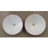Image 2 : LOT OF 2 - ENAMEL LIGHT SHADES