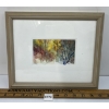 Image 1 : ABSTRACT LANDSCAPE BY B. BOAKE - FRAMED WATERCOLOUR ON PAPER