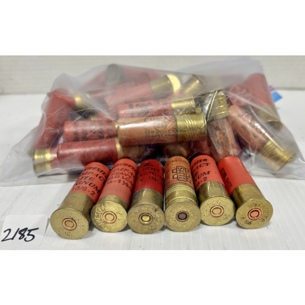 AMMO: APPROX 46X MIXED 12 GA - LEAD & STEEL
