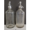 Image 3 : LOT OF 2 - EXCELSIOR BOTTLING CO & THE BEAR - CLEAR ACID-ETCHED - SYPHON BOTTLES
