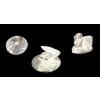 Image 1 : LOT OF 3 - SWAROVSKI SWAN, PIANO & ADVERTISEMENT CRYSTAL FIGURINES