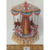 Image 2 : JOSEF WAGNER TIN LITHO WIND UP HORSE CAROUSEL