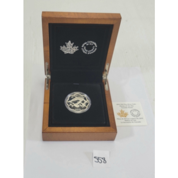 2015 RCM $20 SILVER COIN - MASTER OF THE SKY: CANADA GOOSE