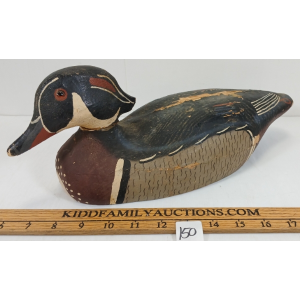 HERTER'S INC. DECOY DUCK - CIRCA 1895