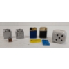 Image 2 : LOT OF 8 - LIGHTERS & FLINT - INCL FISHER & BENTLEY