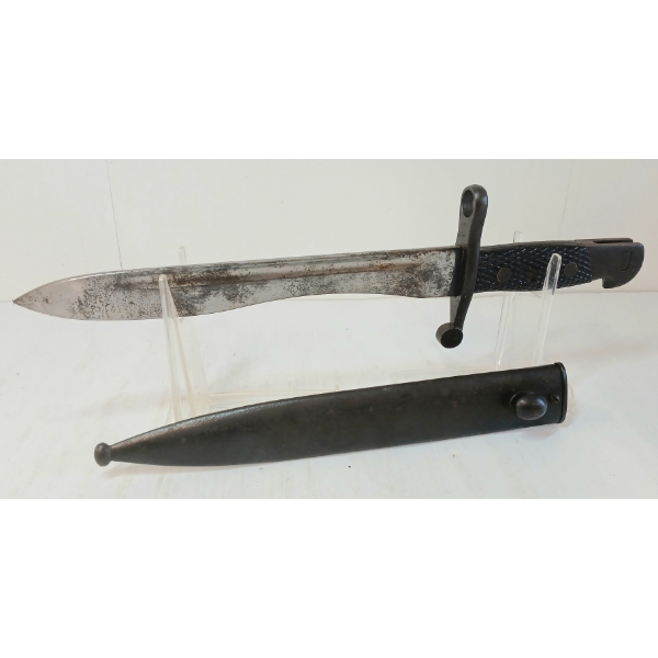 SPANISH MODEL 1941 BOLO BAYONET W/ SCABBARD