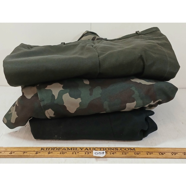 LOT OF 3 - CDN DRESS JACKET, FIELD JACKET & PANTS