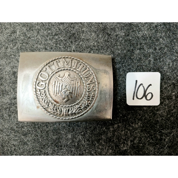 WWII GERMAN HEER BELT BUCKLE
