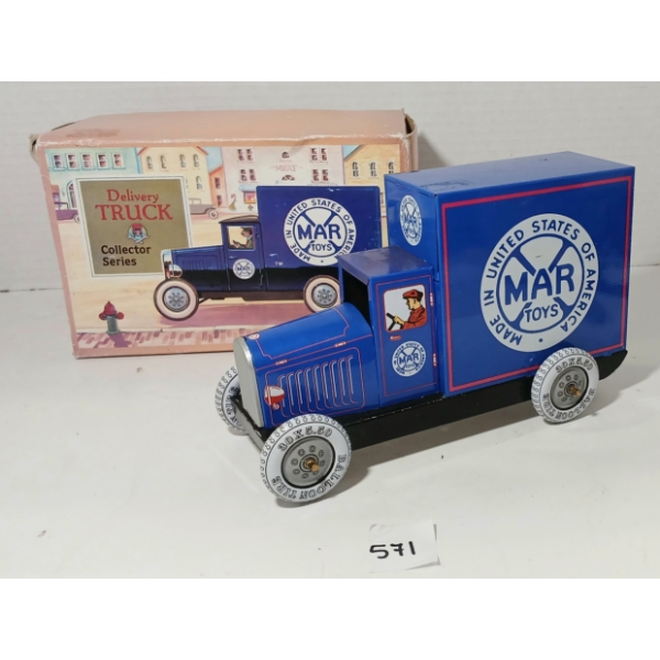 MARX TOY TIN LITHO DELIVERY TRUCK 