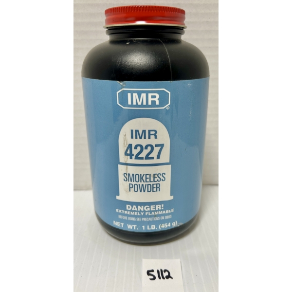 POWDER: 1.5 LBS IMR 4227