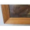 Image 4 : "AS SHEEP AMONG WOLVES"  BY UNKNOWN ARTIST - FRAMED OIL ON CANVAS