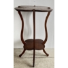Image 2 : TIGER OAK CLOVER MOTIF PLANT STAND 