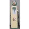 Image 7 : TOKHEIM GAS PUMP - REFINISHED AS WHITE ROSE W/ GLOBE
