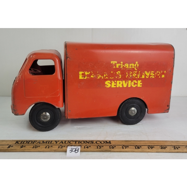 1950'S TRI-ANG PRESSED STEEL EXPRESS DELIVERY VAN