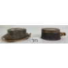 Image 6 : LOT OF 2 - MORRISON BRASS GAUGE & ELLIOT VOLTMETER