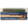 Image 1 : LOT OF 4 - "ANCIENT & MEDIAEVAL HISTORY", "WARPATHS" "CRUSDAES" & "HISTORY OF IRELAND" - BOOKS