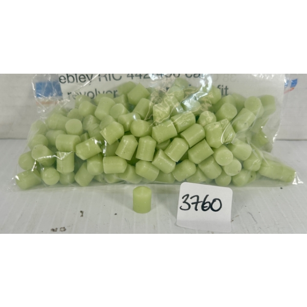 BULLETS: 200X .38 CAL - REUSEABLE WAX BULLETS