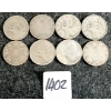 Image 1 : LOT OF 8 - 1920-1968 CDN 25 CENT COINS