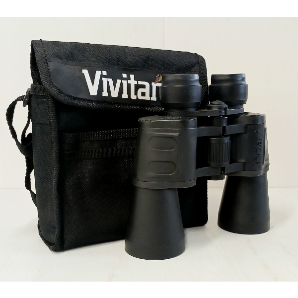 VIVITAR 7X 50 BINOCULARS W/ CASE