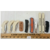 Image 1 : LOT OF 10 - ASSORTED FOLDING KNIVES / POCKET TOOLS