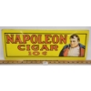 Image 1 : NAPOLEON CIGAR EMBOSSED SST SIGN 
