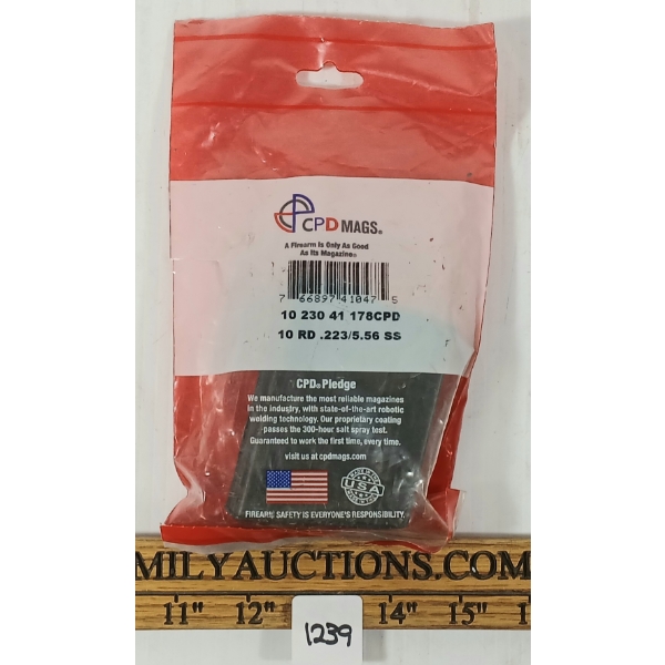 CPD 10 RND .223 MAGAZINE - PAL REQ. - SEALED