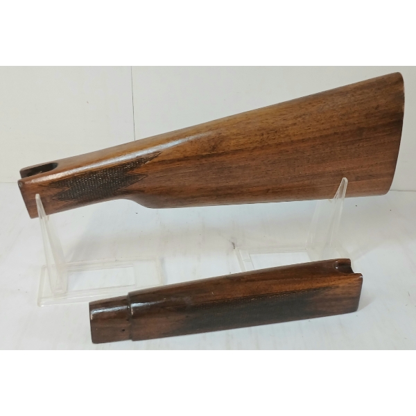 LOT OF 2 - UNKNOWN BUTT STOCK & FOREND