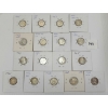 Image 2 : LOT OF 17 - 1942-65 CDN 10 CENT COINS