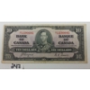 Image 1 : 1937 CDN $10 BANKNOTE