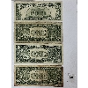 Image 2 : LOT OF 4 - U.S. $1 & $5 BANKNOTES - INCL 1981 & 1985, ETC.