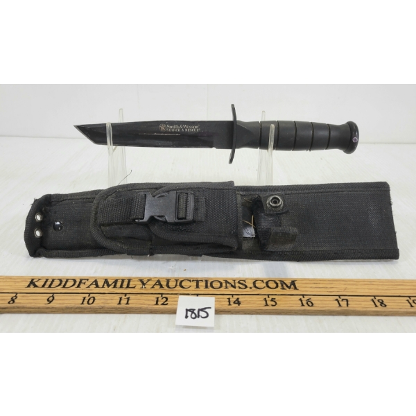 SMITH & WESSON SEARCH & RESCUE KNIFE W/ SHEATH