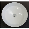 Image 6 : LOT OF 2 - PORCELAIN LIGHT SHADE & RED OVERHEAD LIGHT