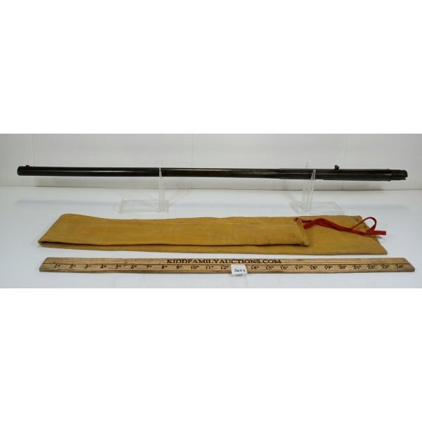 LOT OF 2 - SOFT GUN CASE & HEXAGON MUZZLE 20GA BARREL - RIFLED - PAL REQ. 